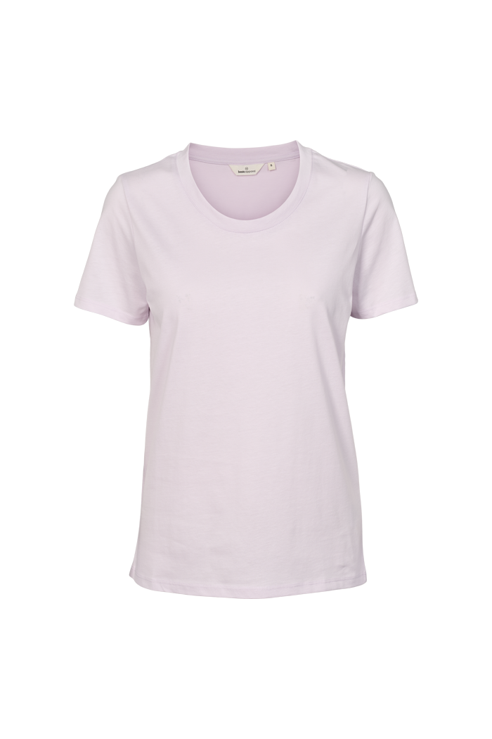 Basic Apparel Rebekka Tee T-shirts 669 Lavender Fog